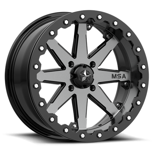LOK UTV 16X7 4X156 CHARCOAL TINT 00MM